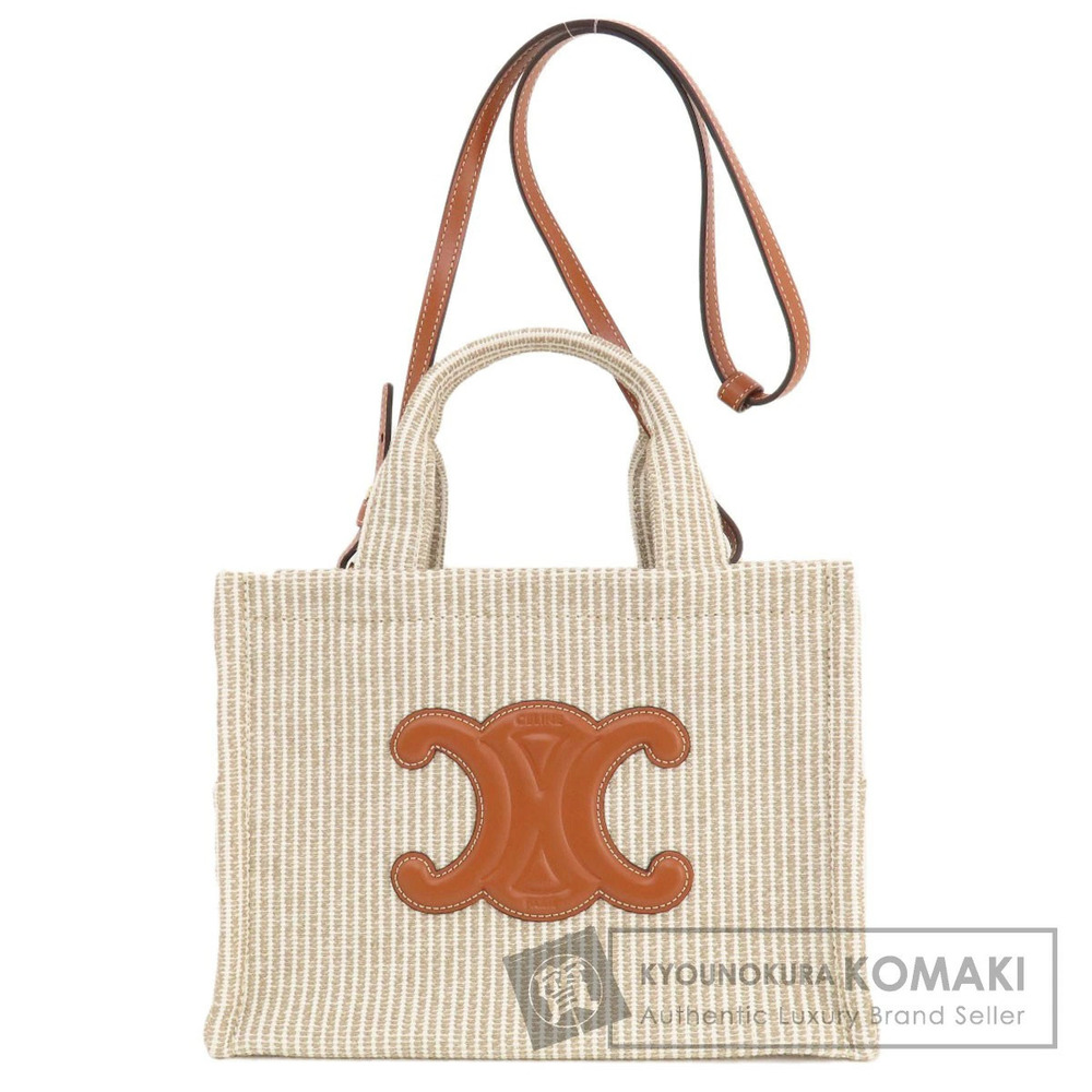 Celine Cabas Thais Handbag Tweed